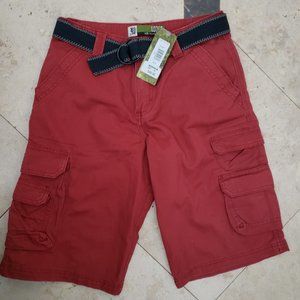 COPY - Lee Cargo Shorts Kids Boy 8 Includes Belt $50